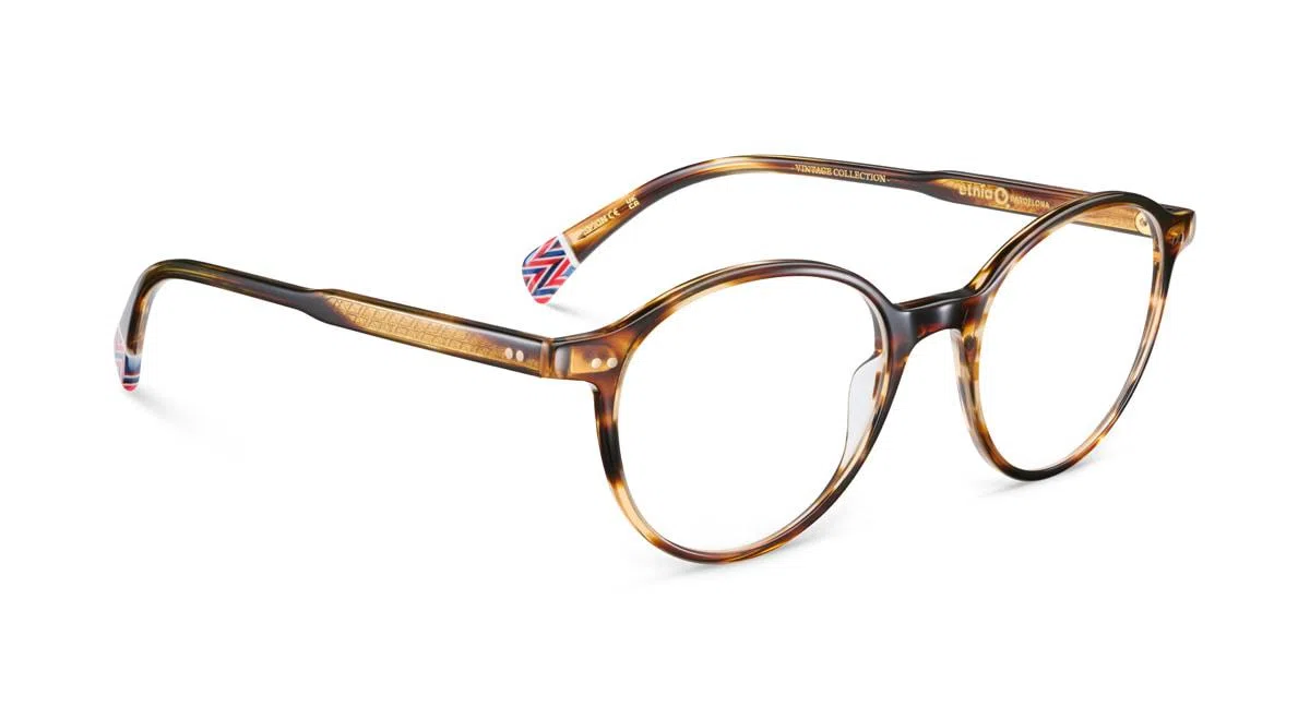 Etnia Barcelona Vintage PEARL DISTRICT III Eyeglasses - Yellow Havana - view 6